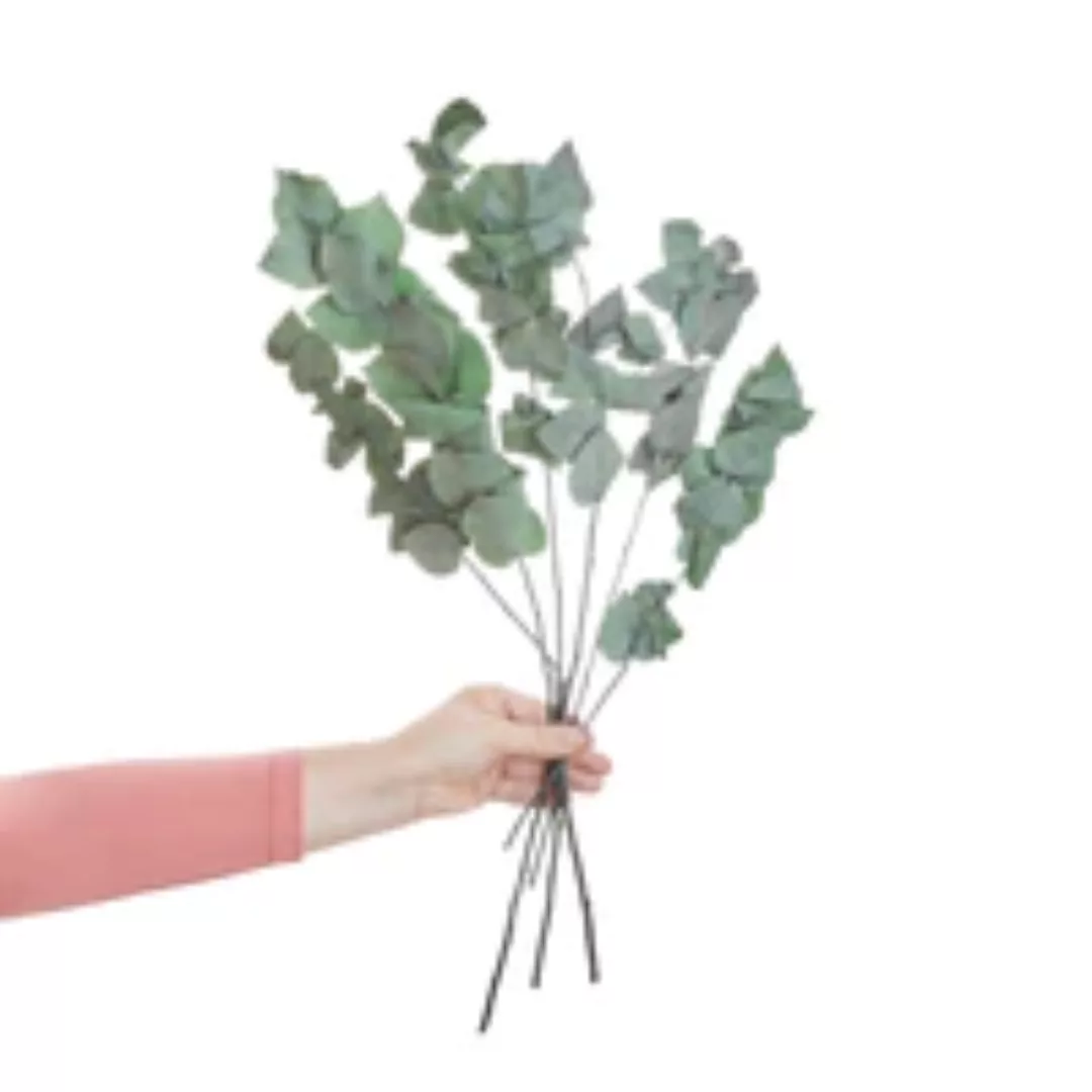 FLOWER MARKET 2x Trockenblumen Eukalyptus Länge 60cm günstig online kaufen