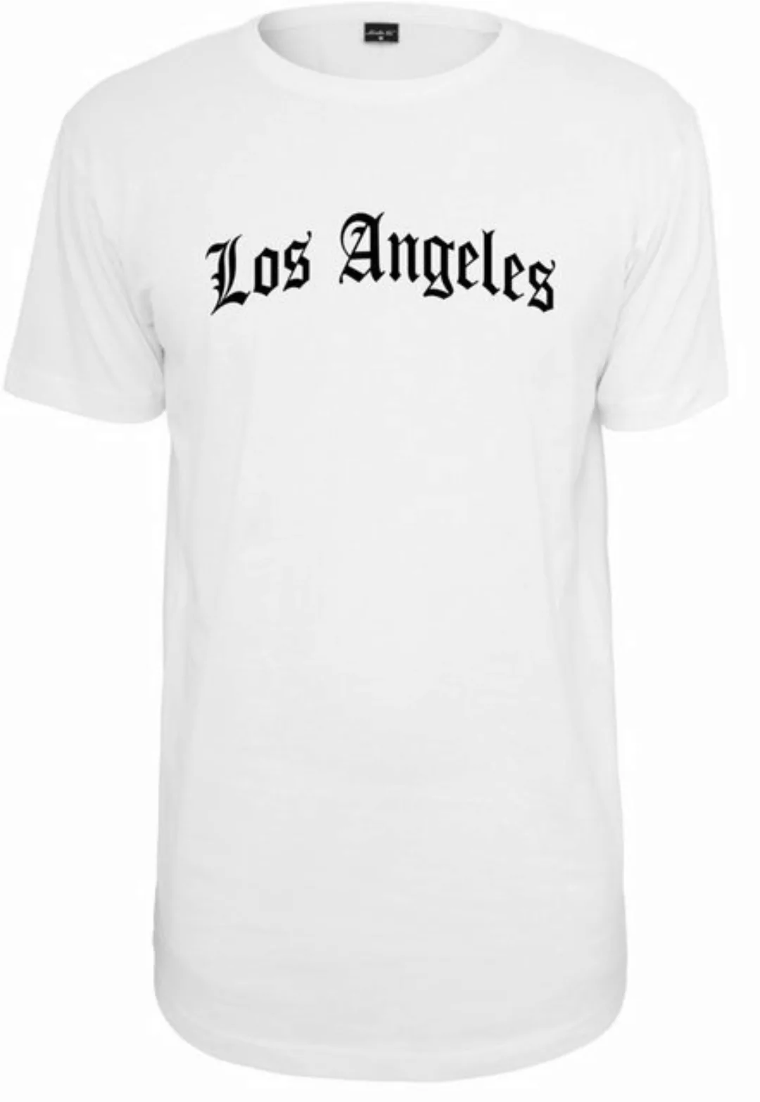 MisterTee Kurzarmshirt Herren Los Angeles Wording Tee (1-tlg) günstig online kaufen