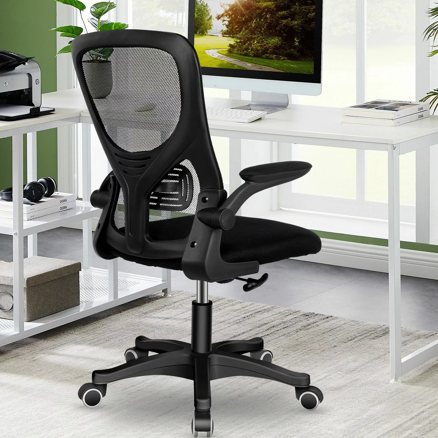 oyajia Bürostuhl Ergonomischer Schreibtischstuhl mit Armlehnen, günstig online kaufen