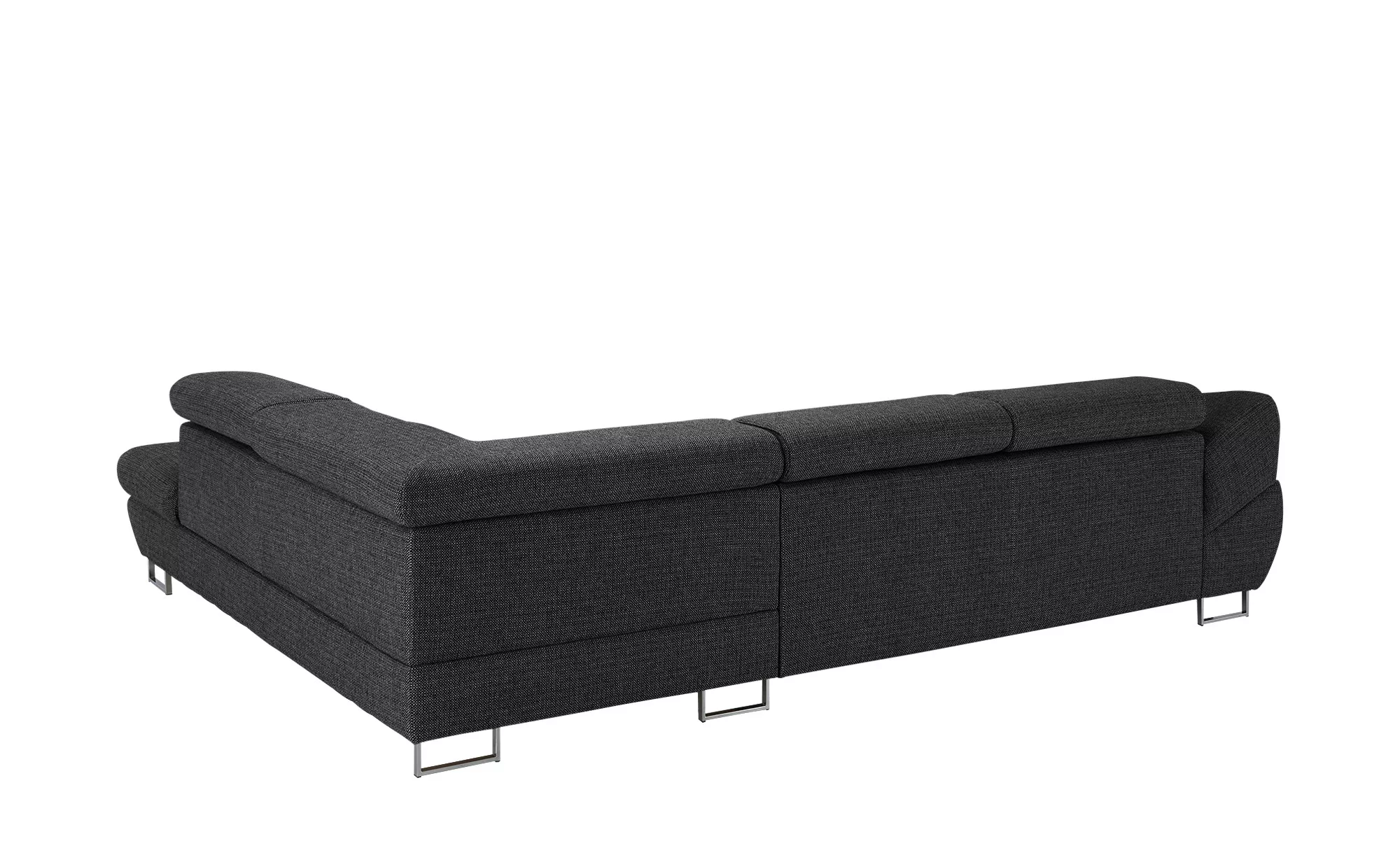 switch Ecksofa aus Flachgewebe Fabio ¦ grau ¦ Maße (cm): B: 280 H: 69 T: 23 günstig online kaufen