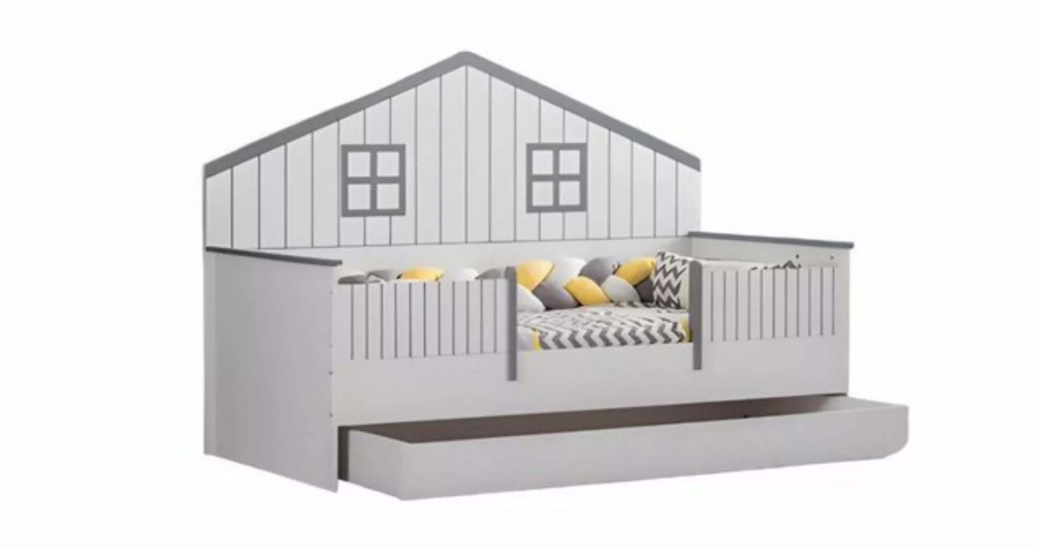 JVmoebel Kinderbett Modern Kinderbett Luxuriöses Schlafzimmer Bett Holz Möb günstig online kaufen