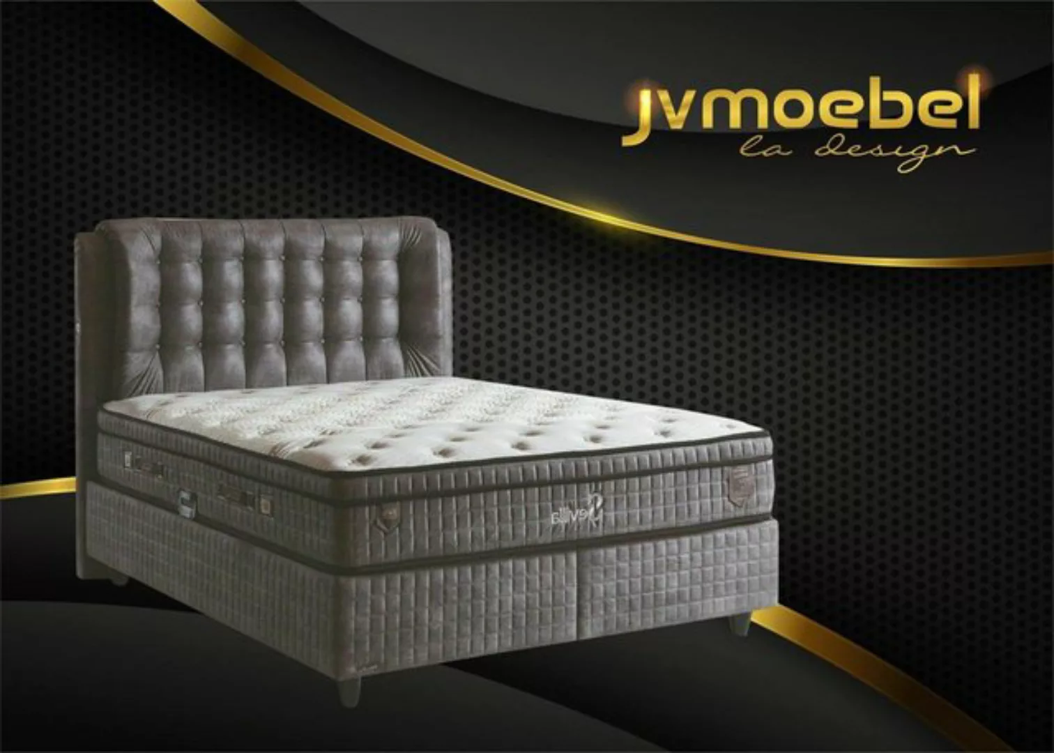 JVmoebel Bett, Möbel Luxury Modern Betten Polster Gestell Betten Schlafzimm günstig online kaufen