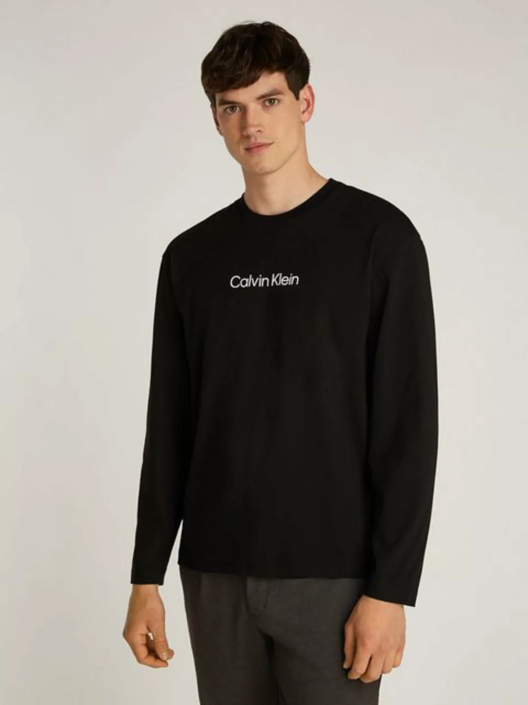 Calvin Klein Langarmshirt "HERO LOGO LS T-SHIRT", mit Logoschriftzug günstig online kaufen