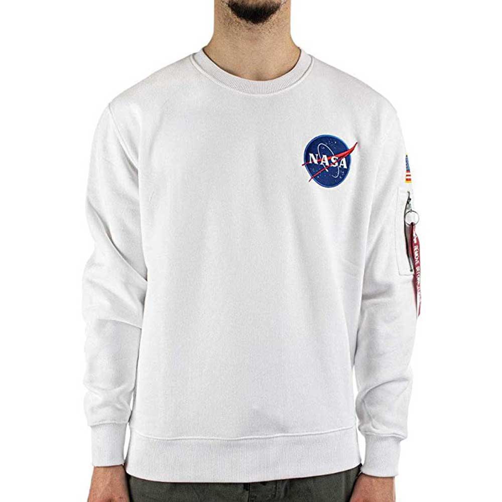 Alpha Industries Space Shuttle Sweatshirt 3XL White günstig online kaufen