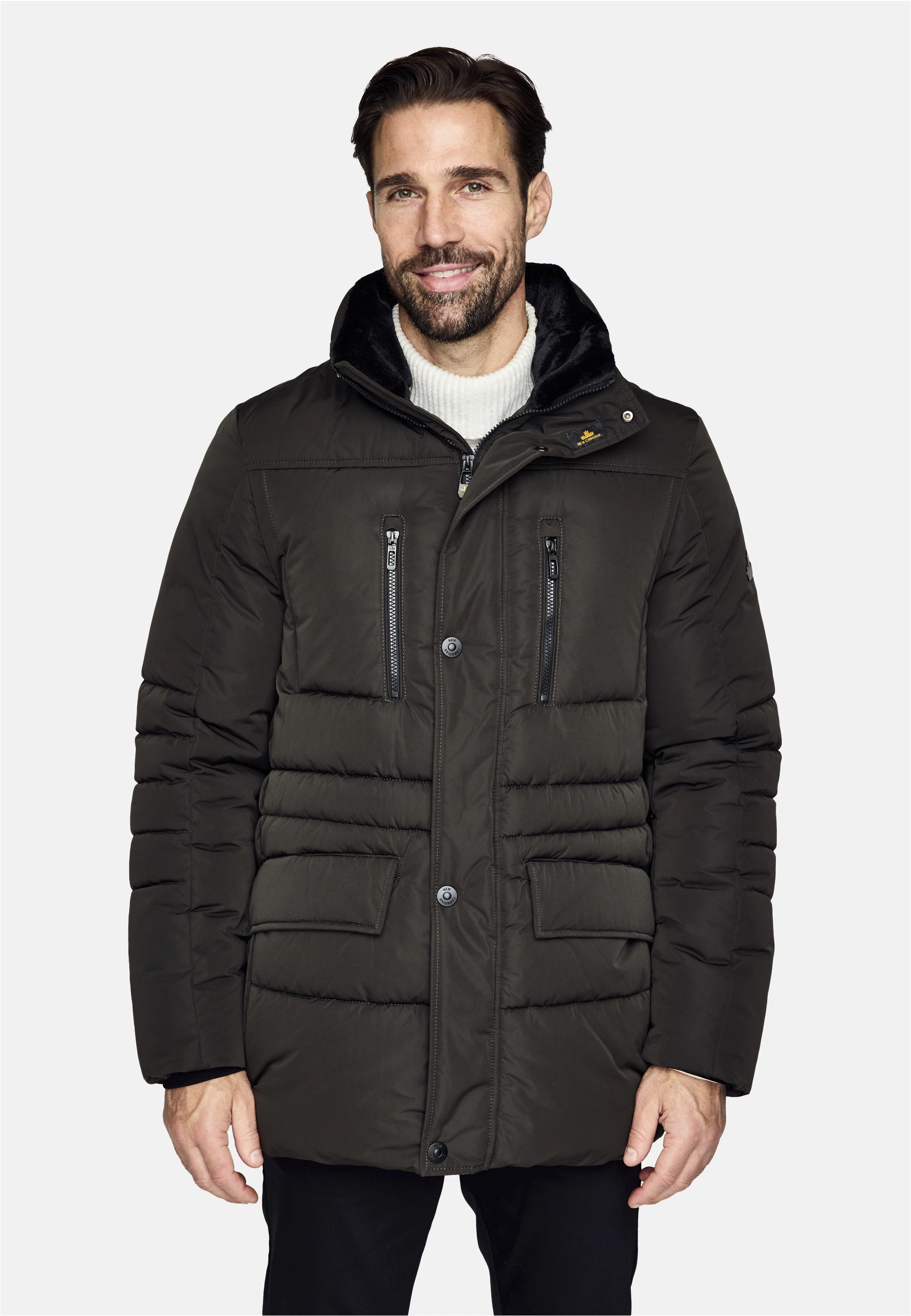 New Canadian Outdoorjacke "dry iQ-Funktionsjacke", mit abnehmbarem Fellkrag günstig online kaufen