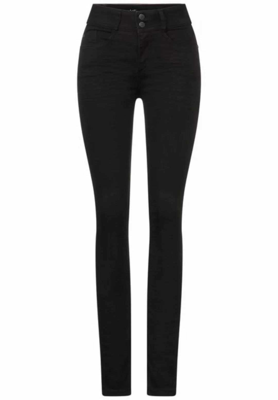 STREET ONE Slim-fit-Jeans, High Waist günstig online kaufen