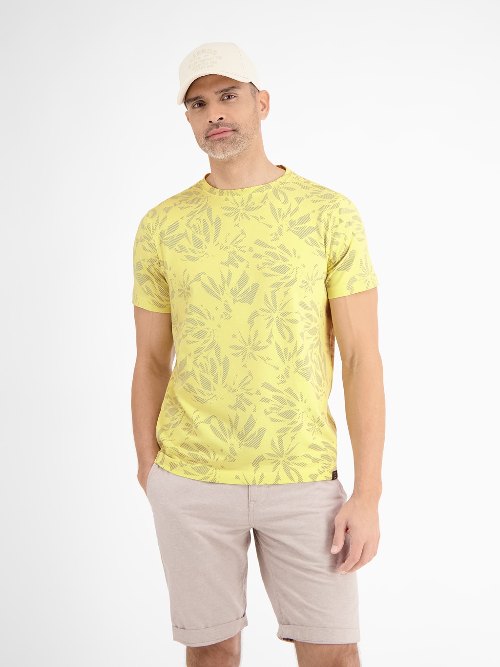LERROS T-Shirt "LERROS T-Shirt mit Stretchanteil" günstig online kaufen