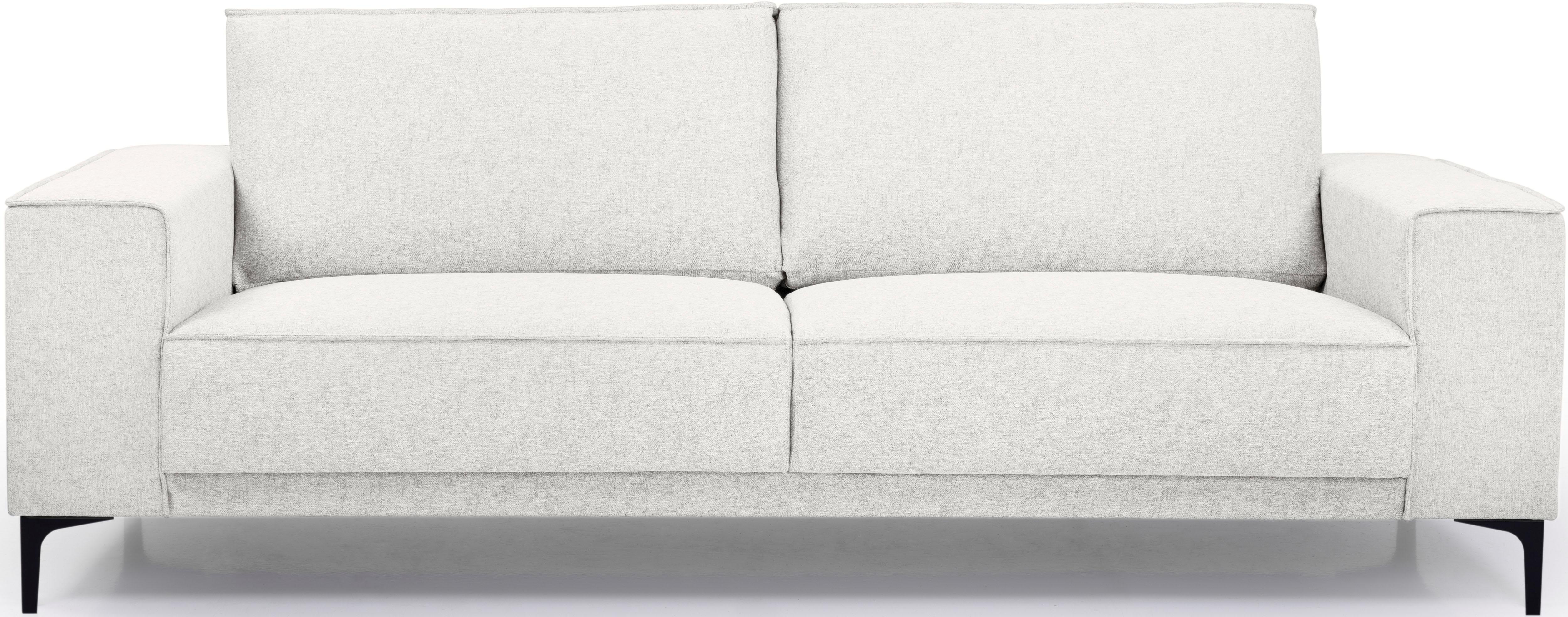 Places of Style 3-Sitzer "3er Sofa Oland, Struktur, Flachgewebe, Luxus-Micr günstig online kaufen