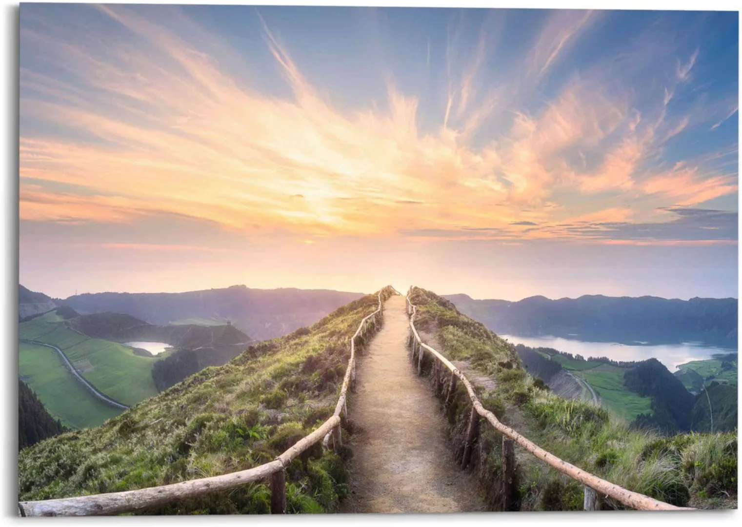 Reinders! Wandbild »Morgenröte Berge - Sonnenaufgang - Natur«, (1 St.) günstig online kaufen