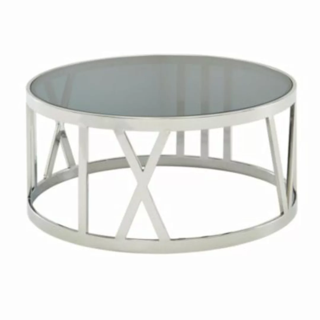 FineBuy Couchtisch 60 x 60 x 30 cm (LxBxH) silber günstig online kaufen