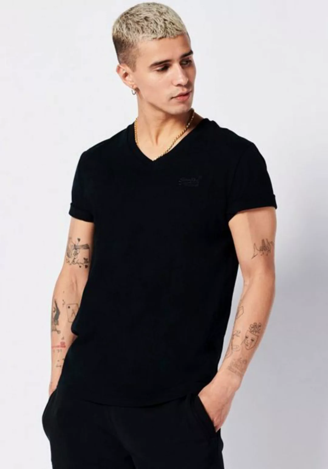 Superdry V-Shirt VINTAGE LOGO EMB VEE günstig online kaufen