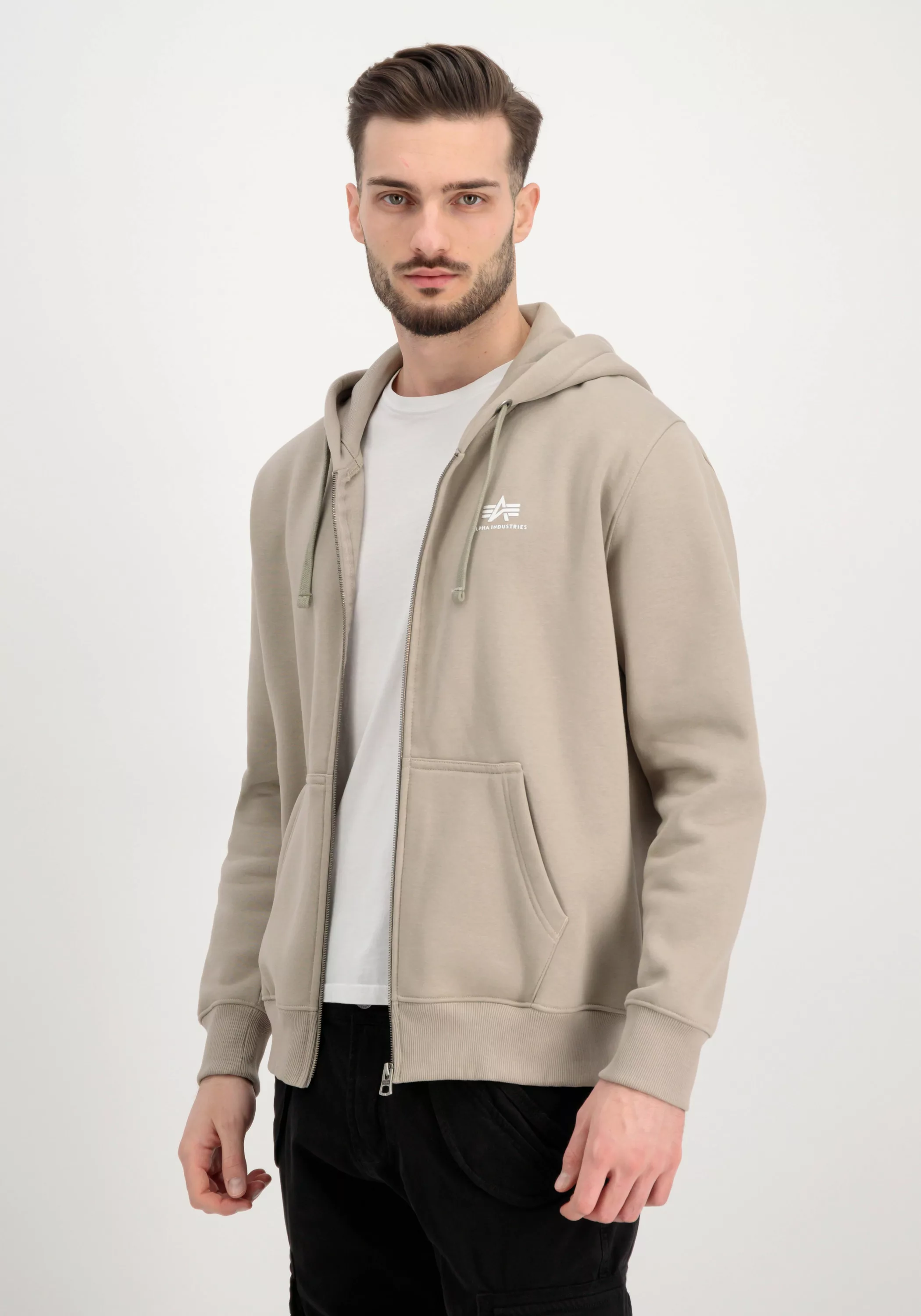 Alpha Industries Hoodie "Alpha Industries Men - Hoodies Basic Zip Hoodie Sm günstig online kaufen