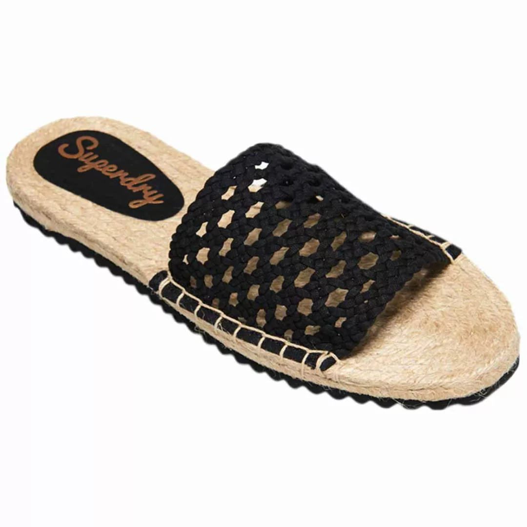 Superdry Macrame Espadrilles EU 37 Black günstig online kaufen