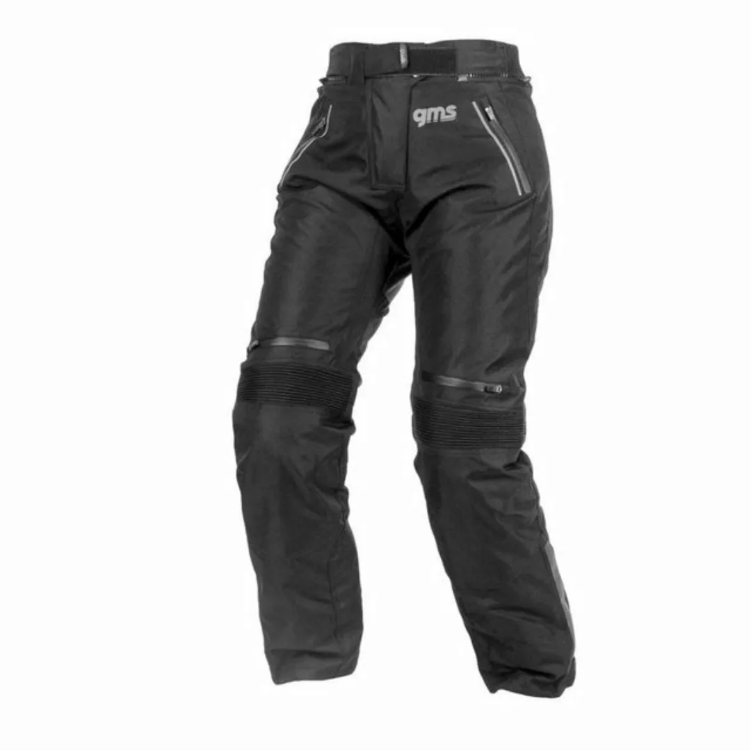 gms Motorradhose GMS Hose Highway 3 Unisex Big schwarz kurz 5XL kurz günstig online kaufen