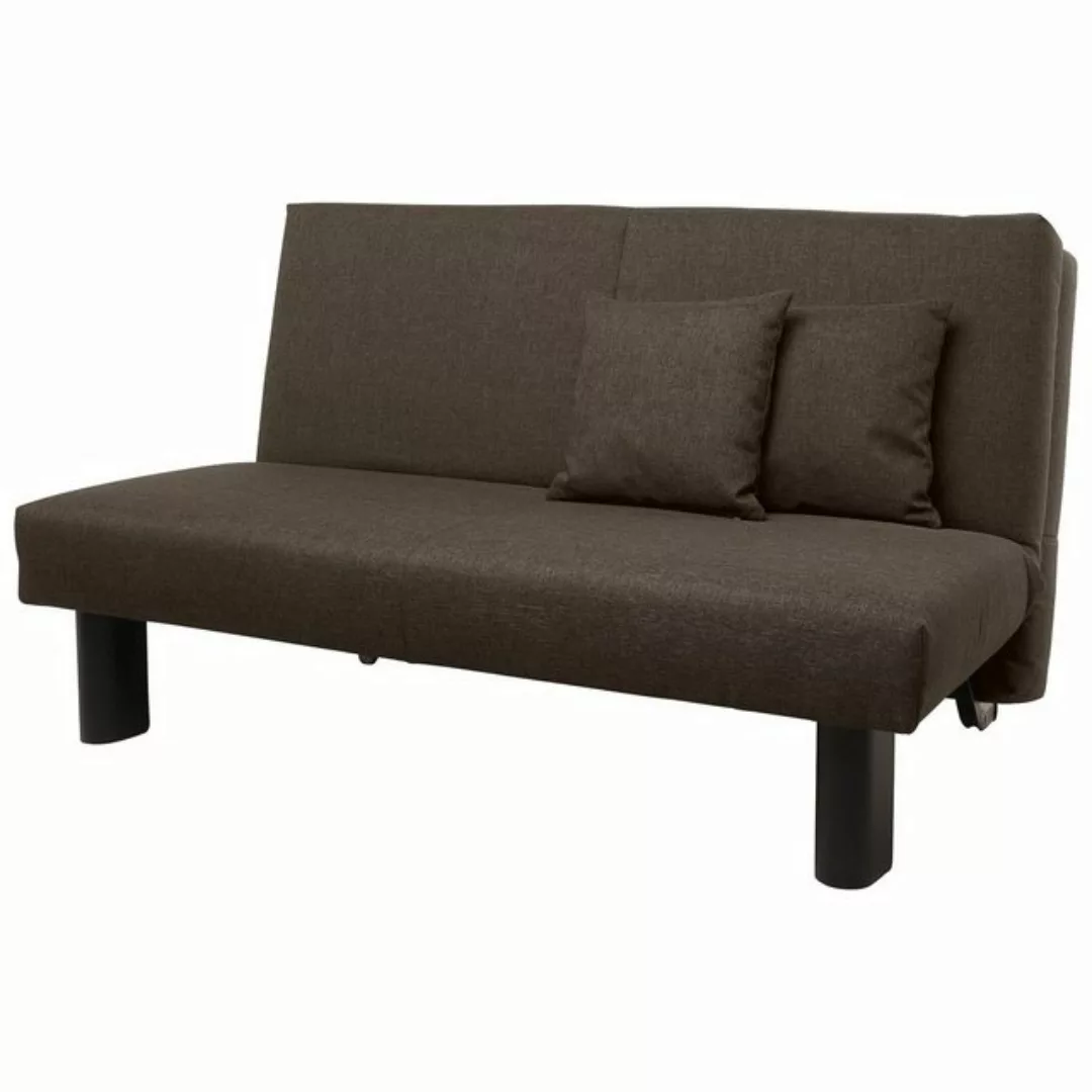 58 aufm Kessel Sofa Kalomira Bezug Flachgewebe Metall schwarz / braun 21488 günstig online kaufen