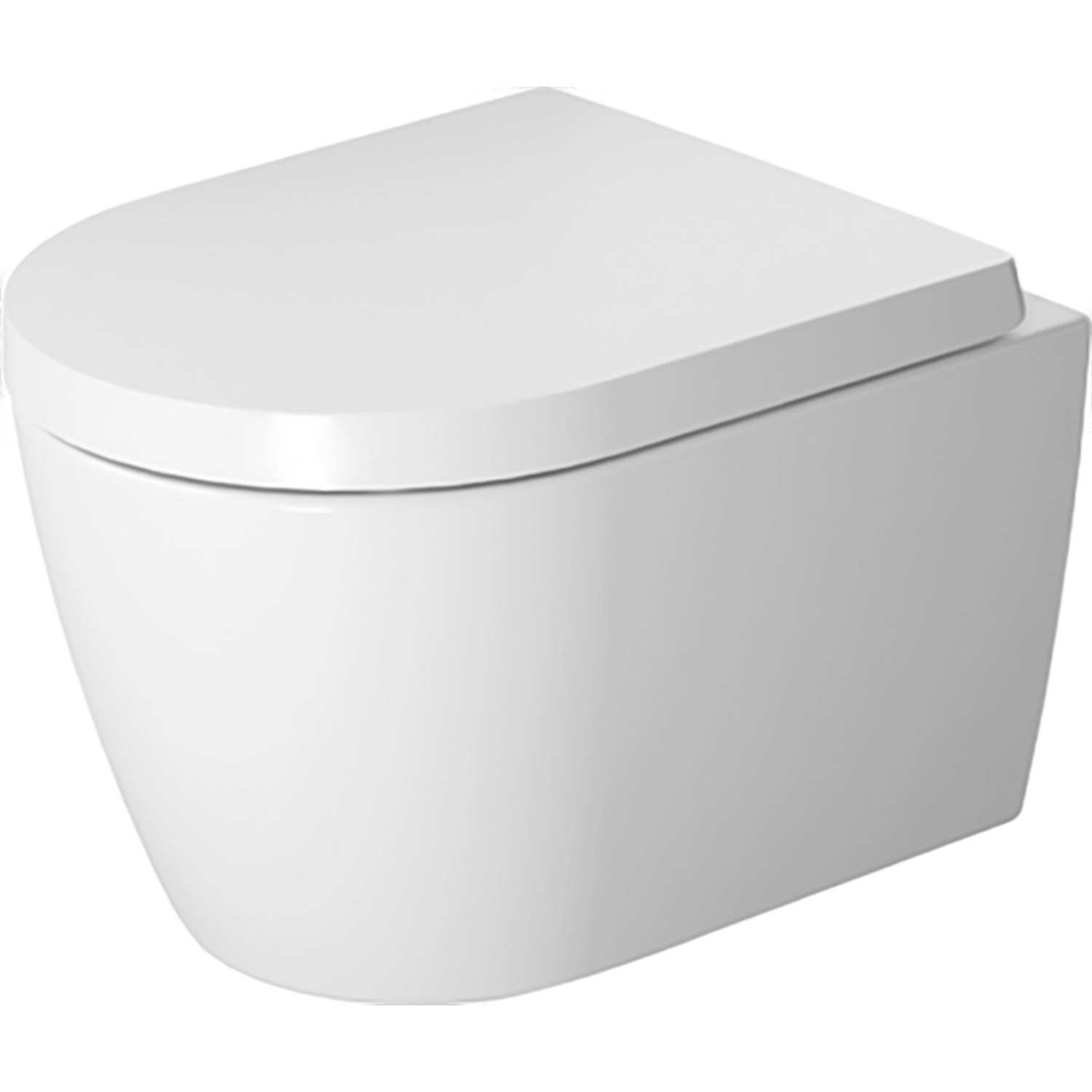 Duravit Wand-WC ME Compact Weiß WonderGliss Tiefspüler rimless Durafix günstig online kaufen