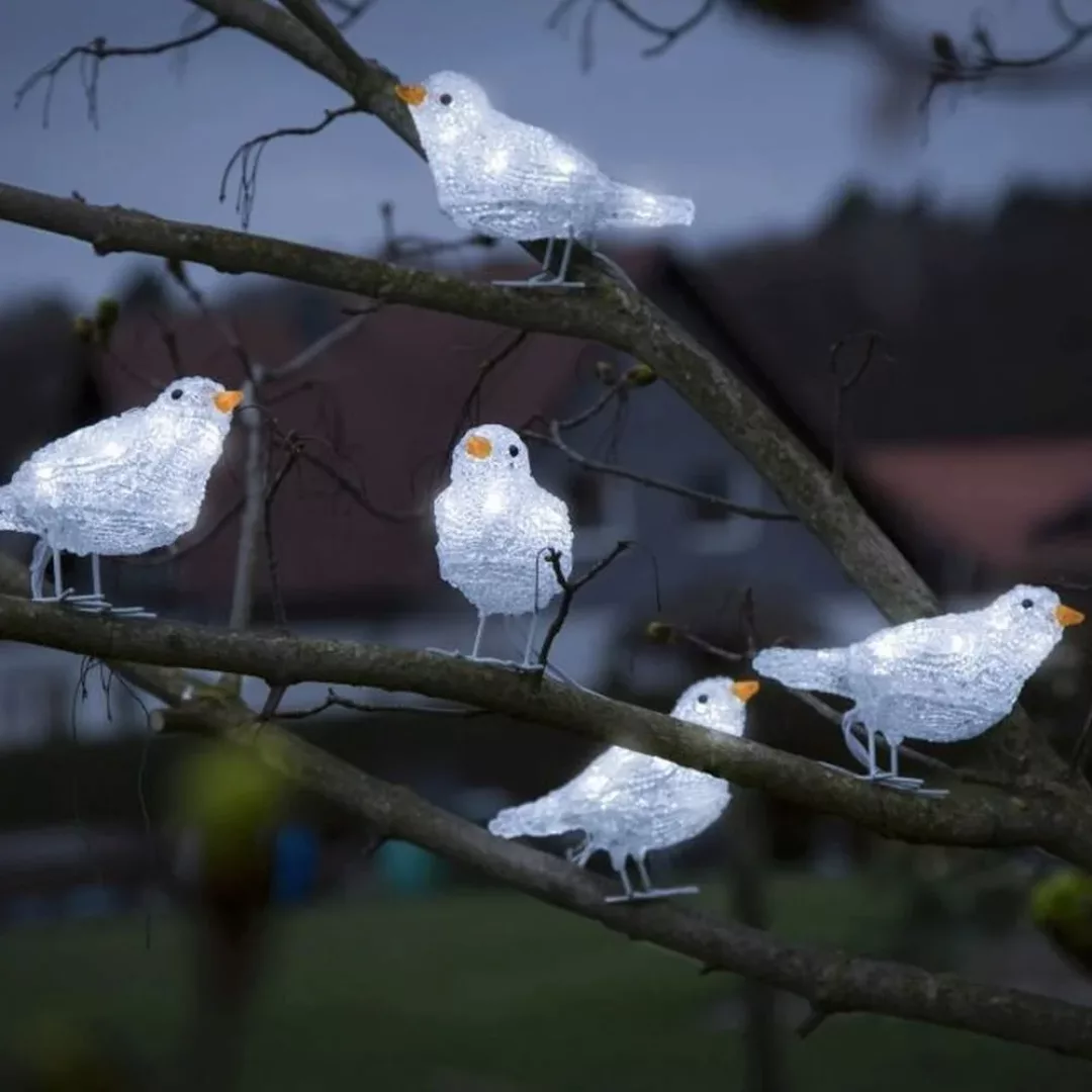 KONSTSMIDE LED-Lichterkette Weihnachtsdeko aussen, 40 kalt günstig online kaufen