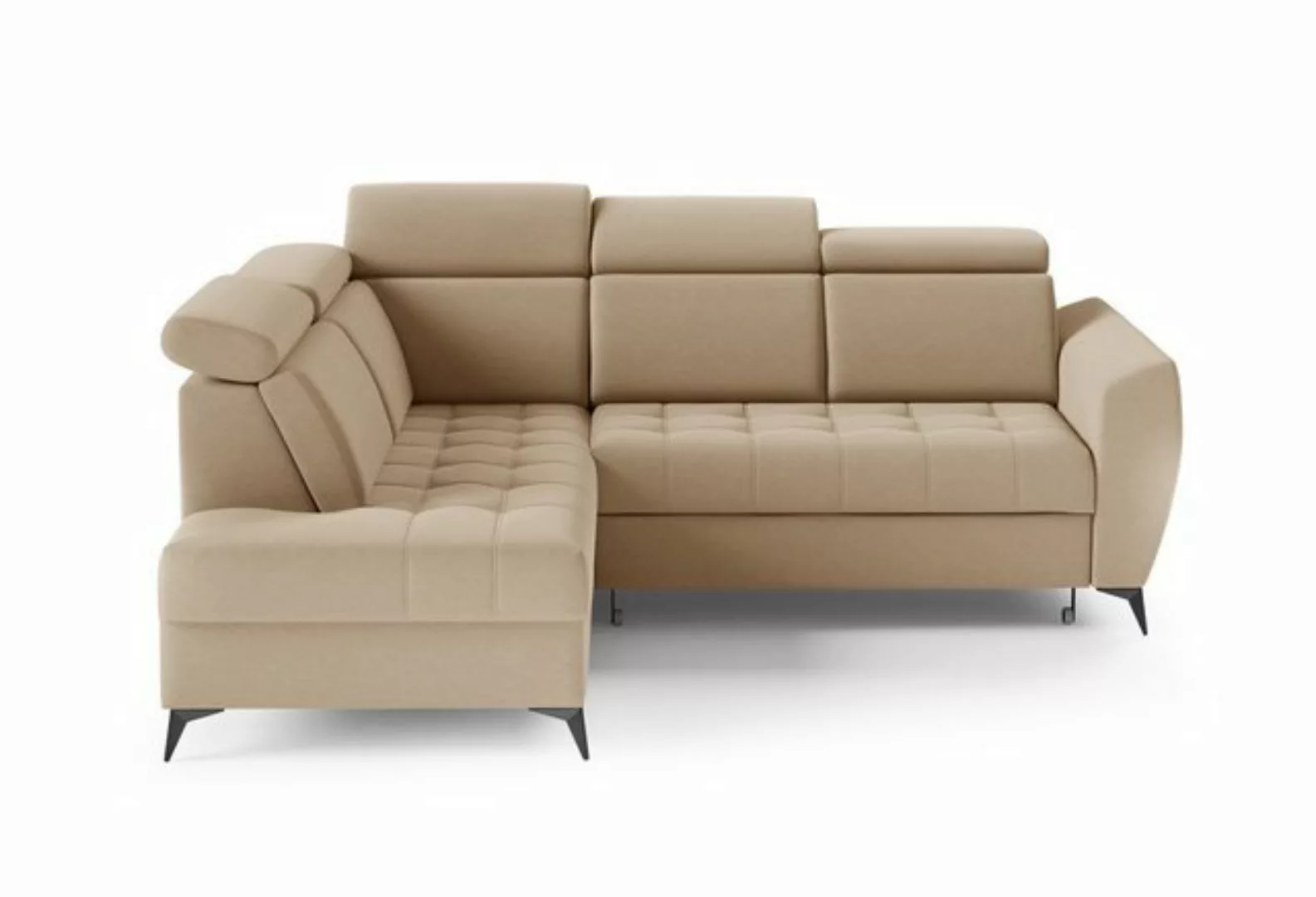 MOEBLO Ecksofa IDAHO II, Couch für Wohnzimmer, Schlafsofa Sofagarnitur Sofa günstig online kaufen