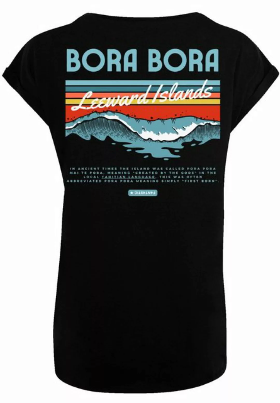 F4NT4STIC T-Shirt PLUS SIZE Bora Bora Leewards Island Print günstig online kaufen