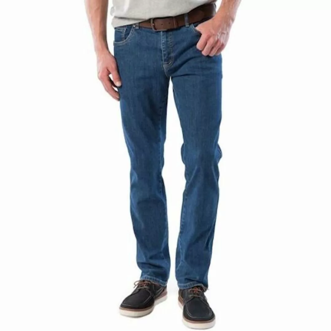 Stooker Men Straight-Jeans Frisco Herren Stretch Jeans - Blue Stone / Blau günstig online kaufen