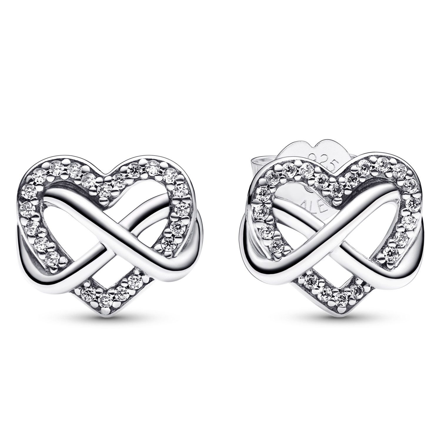 Pandora Kette mit Anhänger Funkelndes Unendlichkeits-Herz günstig online kaufen