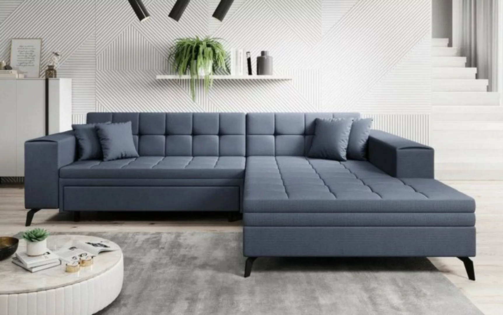 Luxusbetten24 Schlafsofa Designer Sofa Frida, mit Schlaffunktion günstig online kaufen