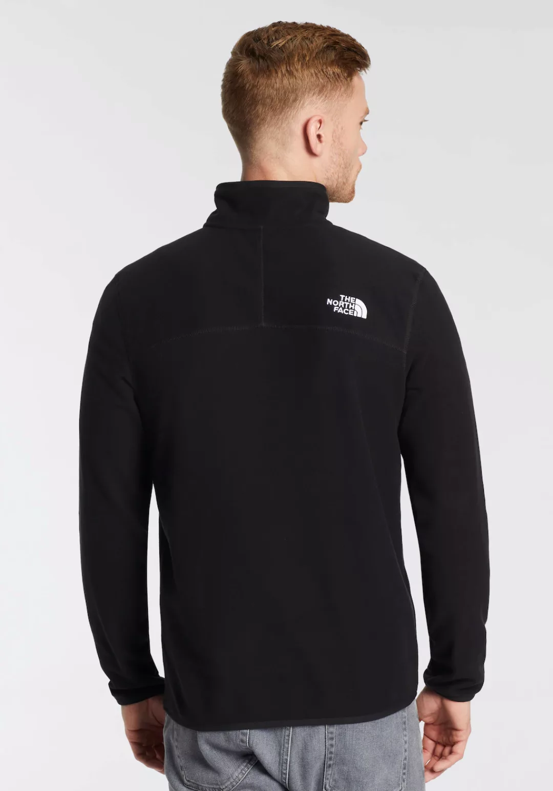 The North Face Fleecepullover "M 100 GLACIER 1/4 ZIP - EU", mit dezenten Lo günstig online kaufen