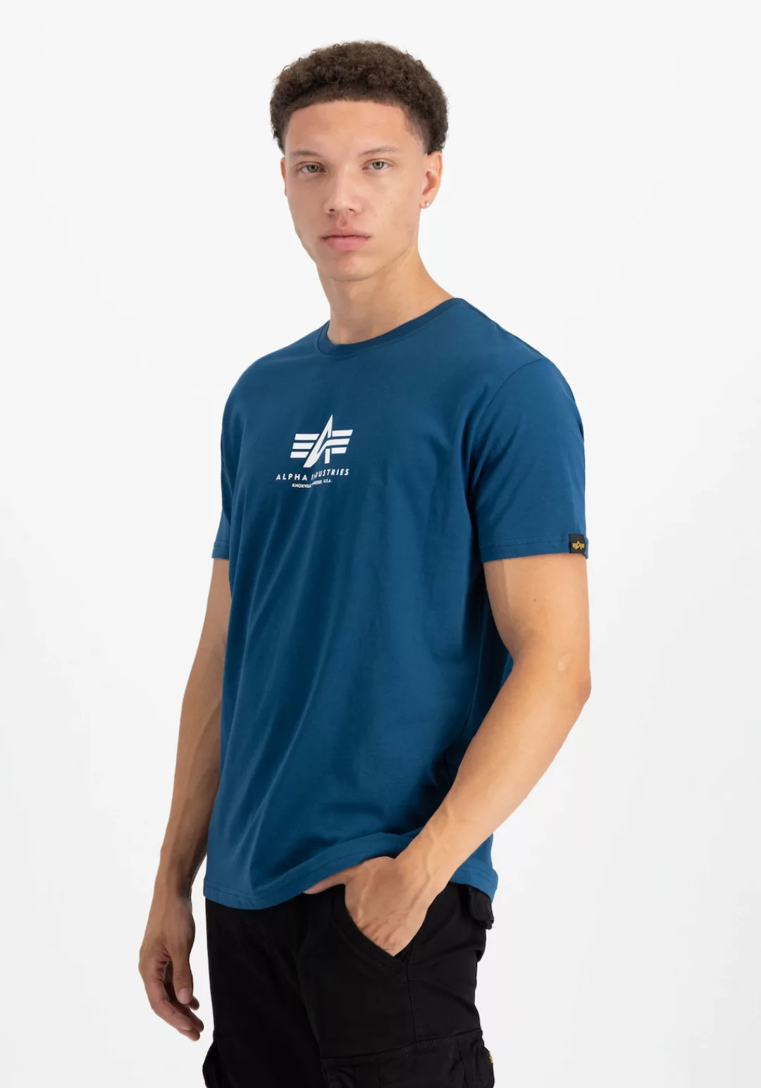 Alpha Industries T-Shirt "Alpha Industries Men - T-Shirts Basic T ML" günstig online kaufen