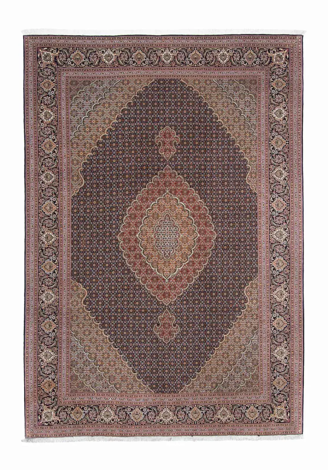 morgenland Orientteppich »Perser - Täbriz - 294 x 208 cm - dunkelbraun«, re günstig online kaufen