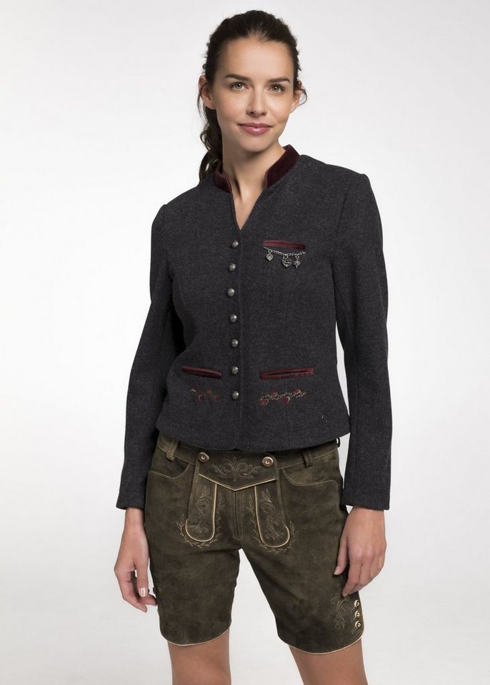 Spieth & Wensky Cardigan Babing mit Zierkette günstig online kaufen