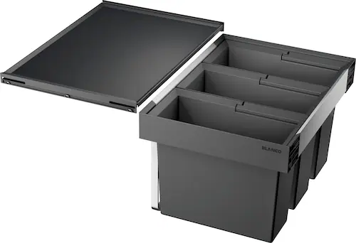 Blanco Mülltrennsystem »Flexon II 60/3«, 3 Behälter, Kunststoff, Stahlblech günstig online kaufen