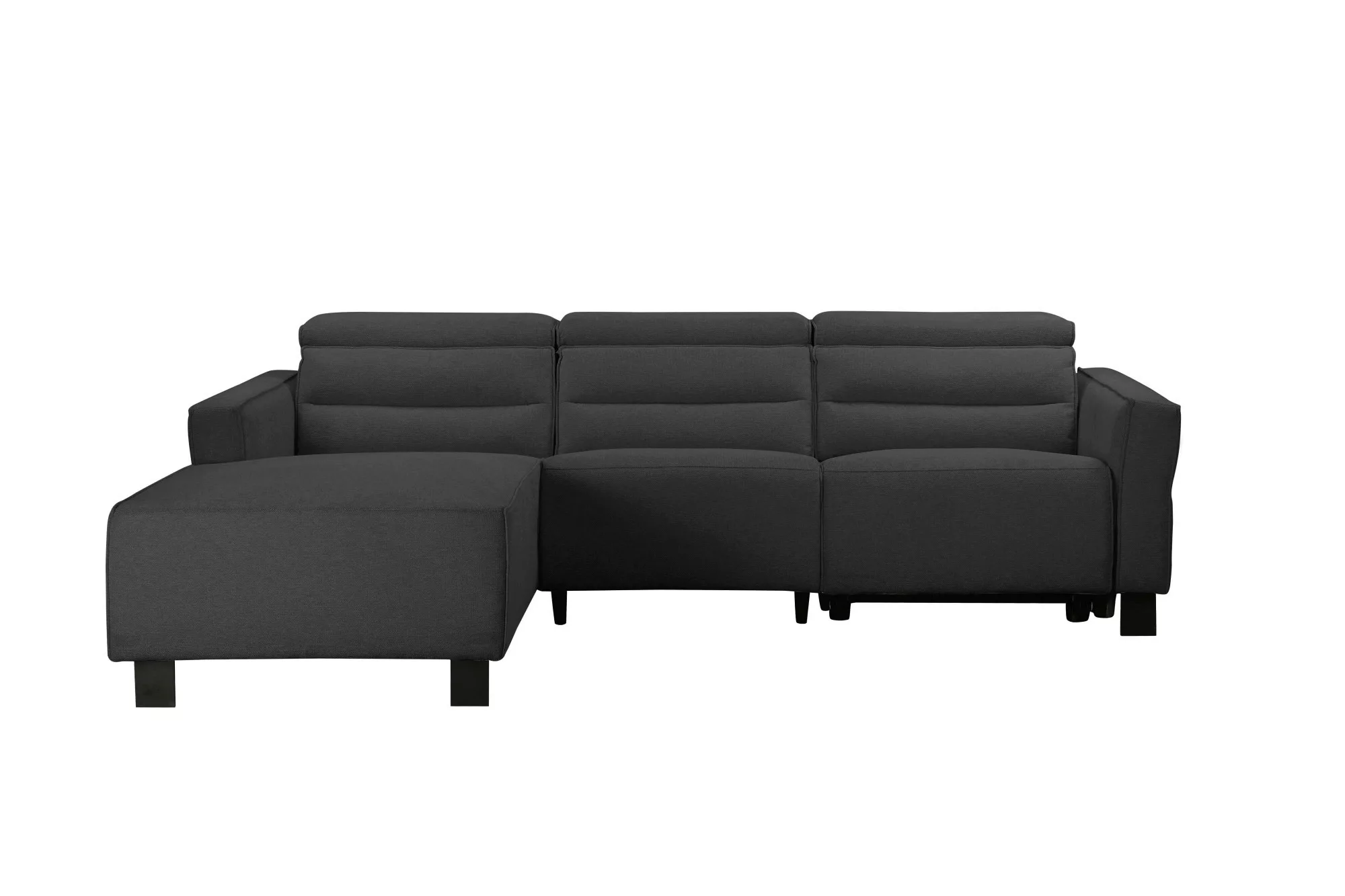 Places of Style Ecksofa »Carpari, L-Form, 263 cm, manuelle o. elektrische R günstig online kaufen