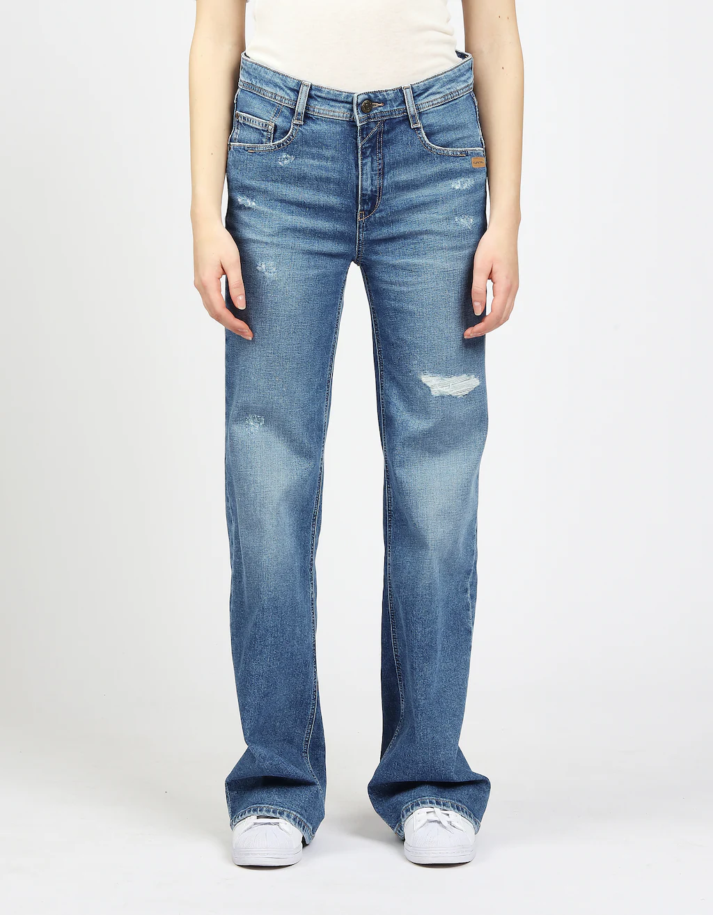 GANG Weite Jeans "94AMELIE WIDE" günstig online kaufen