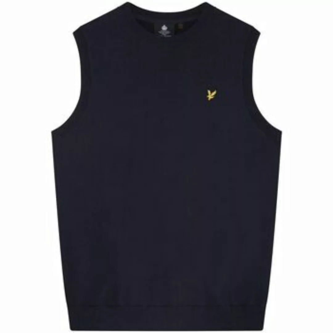 Lyle & Scott  Pullover KN1819V CREW NECK VEST-Z271 DARK NAVY günstig online kaufen