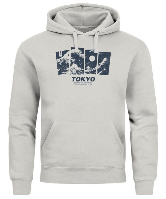 Neverless Hoodie Hoodie Herren Japan Tokyo Große Welle Kanagawa Japanische günstig online kaufen