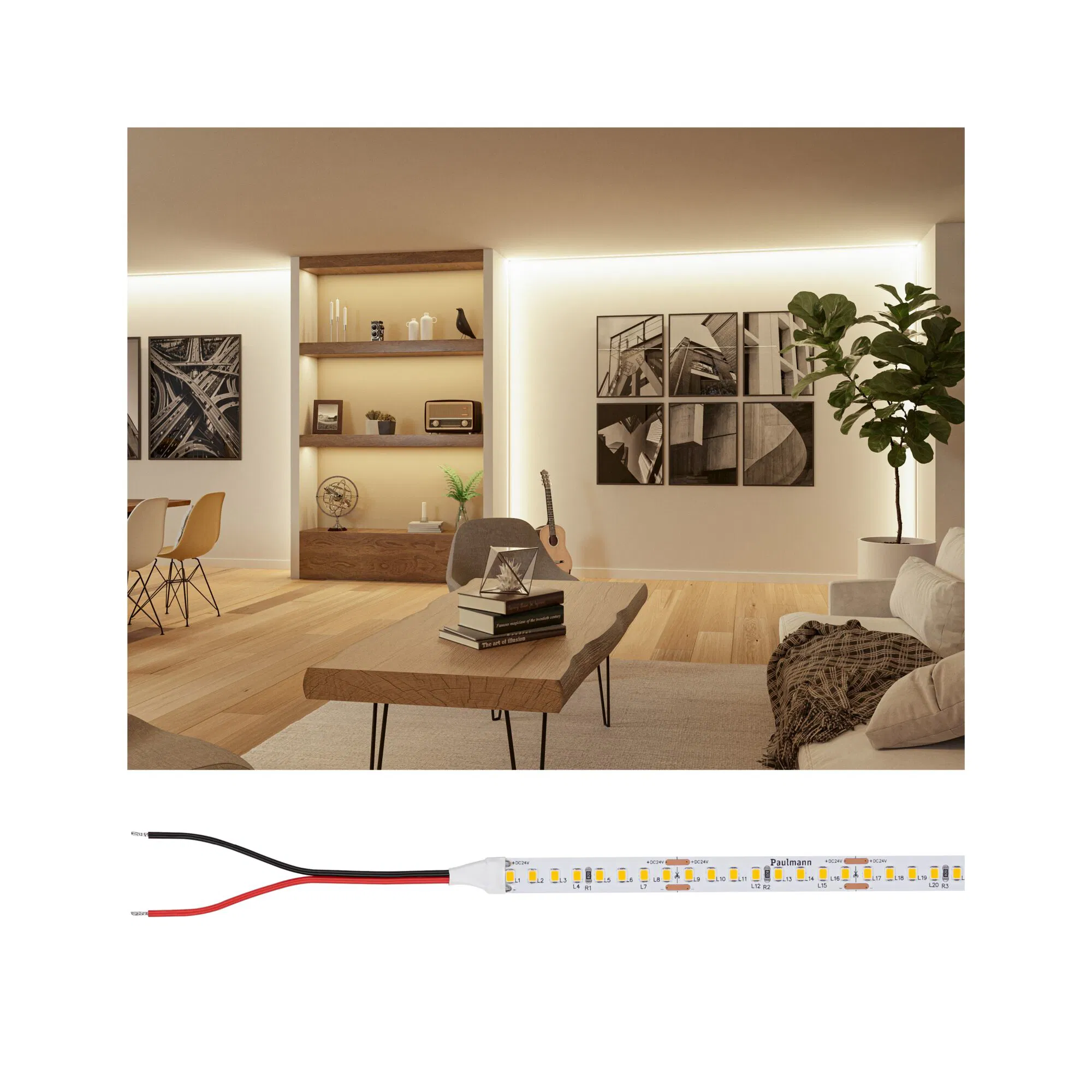 Paulmann "Pro Strip LED Strip Silver P150 830 5m 50W 1480lm/m 160 LEDs/m 30 günstig online kaufen