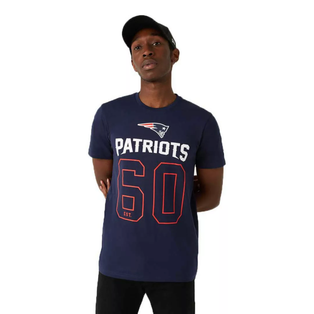 New Era Nfl On Field Graphic New Engalnd Patriots Kurzärmeliges T-shirt M D günstig online kaufen