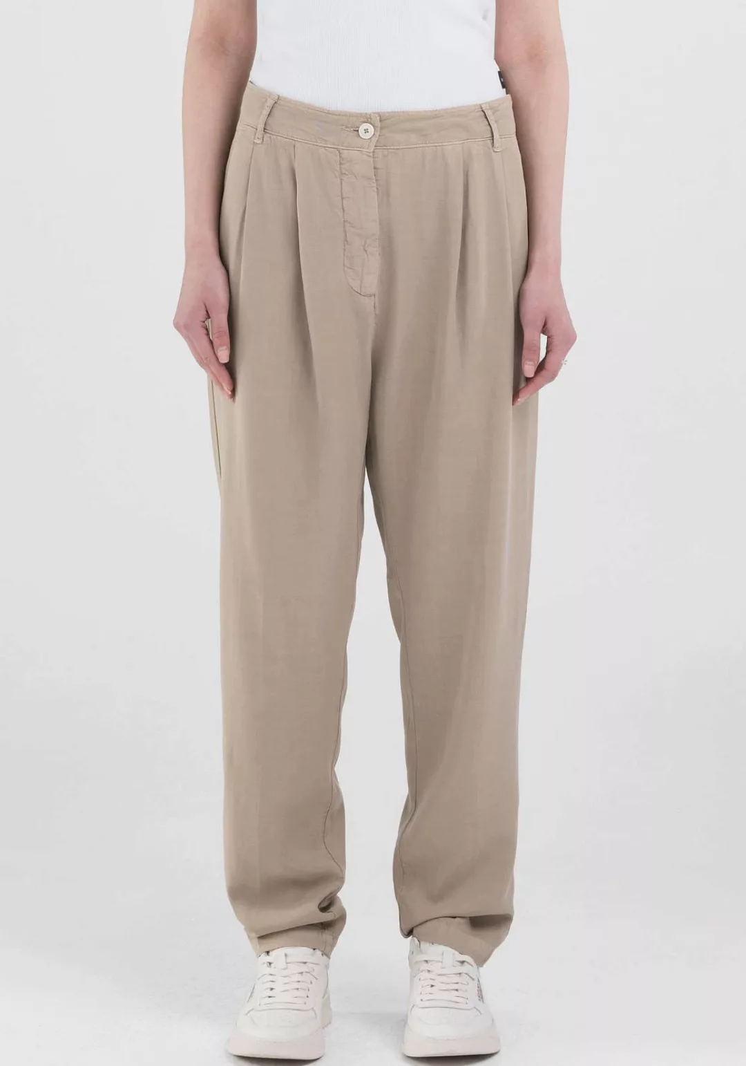 Replay Bundfaltenhose, in softer Qualität günstig online kaufen