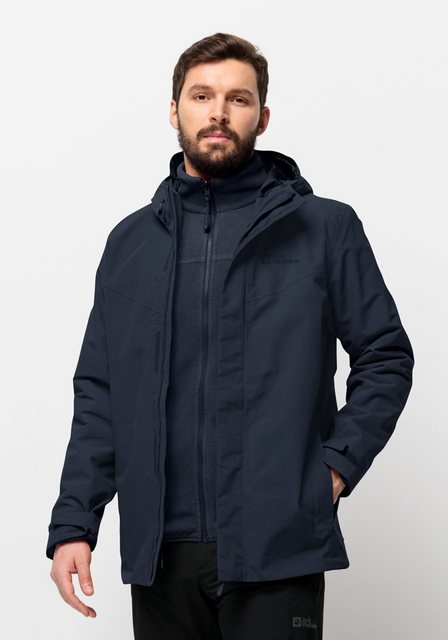 Jack Wolfskin 3-in-1-Funktionsjacke ALTENBERG 3IN1 JKT M (2 teilig) günstig online kaufen