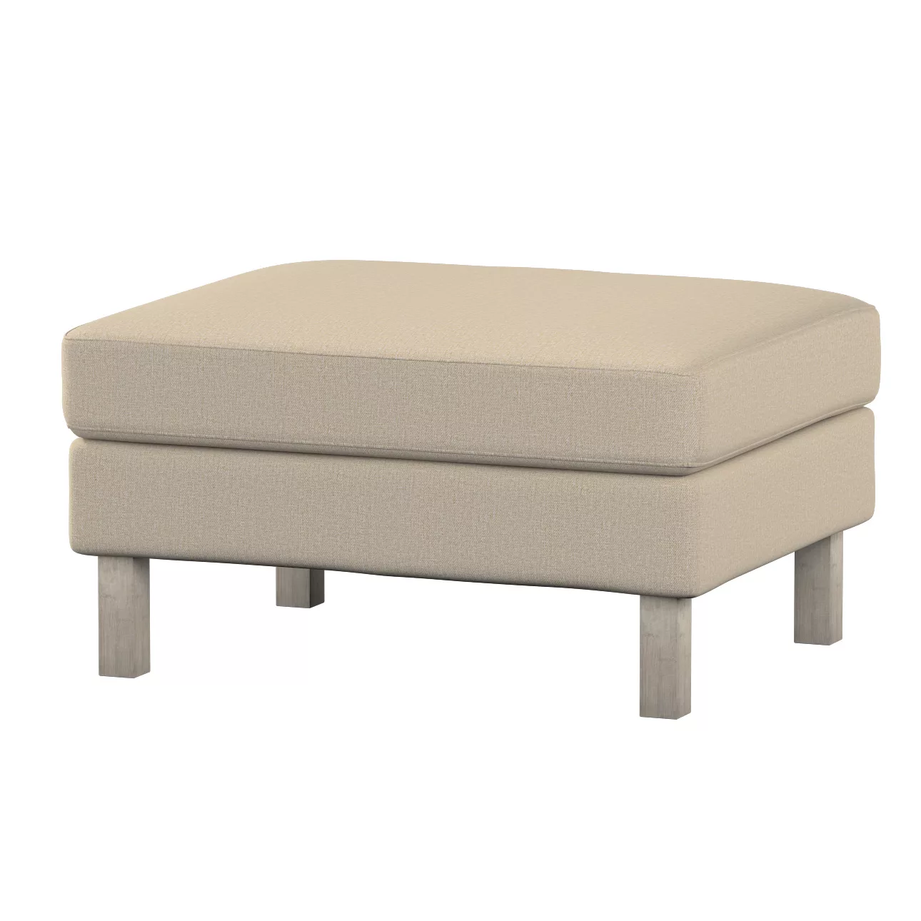 Bezug für Karlstad Hocker, beige, Husse, Karstadt Hocker, Edinburgh (115-78 günstig online kaufen