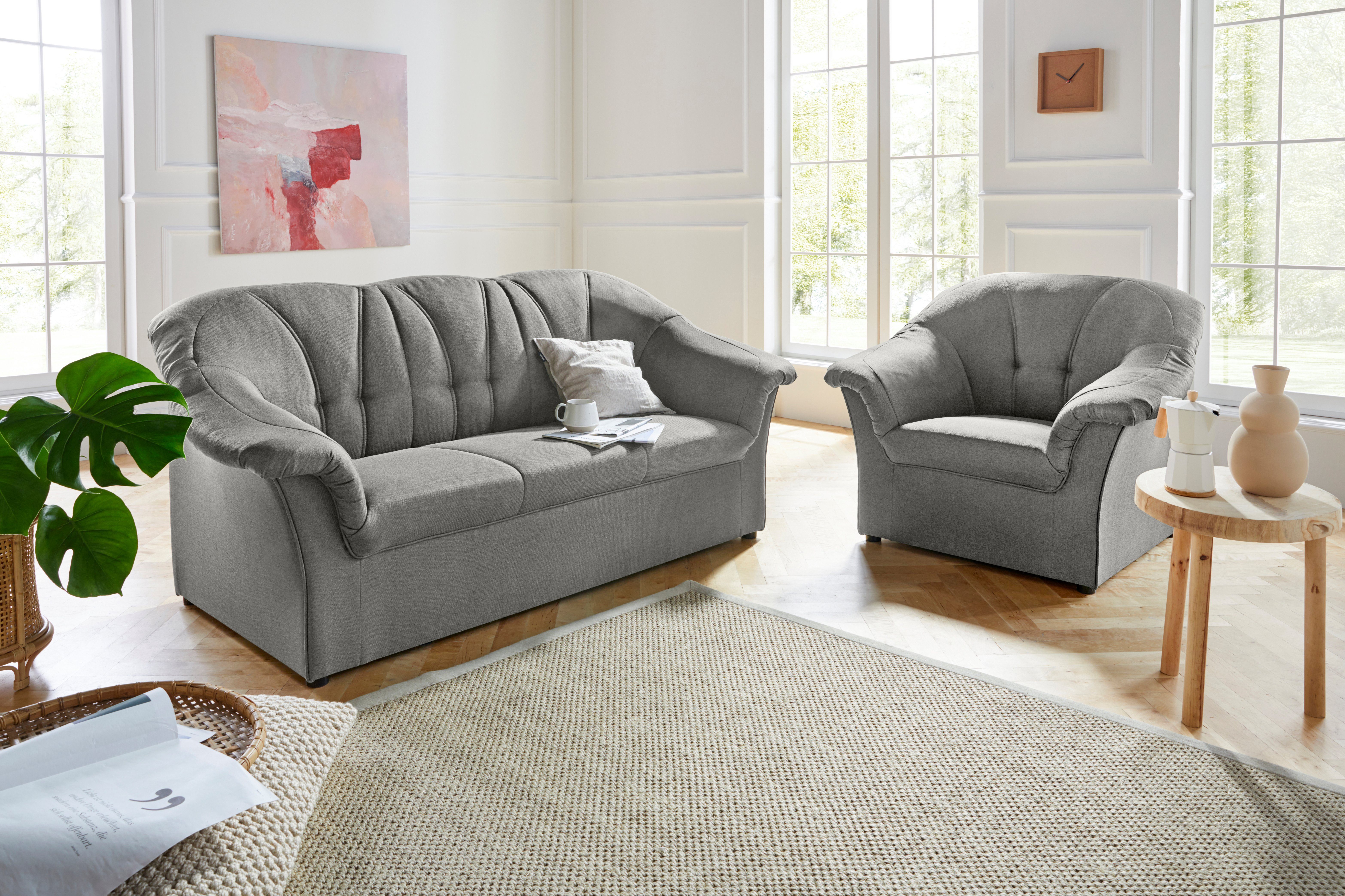 DOMO collection Polstergarnitur Pegnitz, (Set), Sessel günstig online kaufen