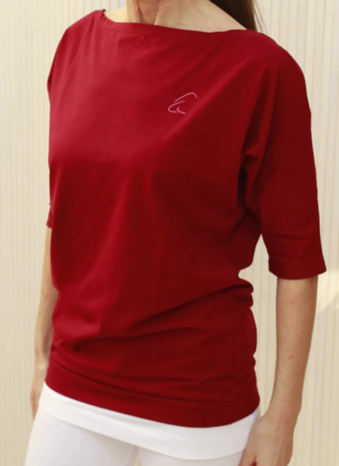 ESPARTO Yogashirt Halbarmshirt Sadaa in Bio-Baumwolle Wohlfühlshirt mit bre günstig online kaufen