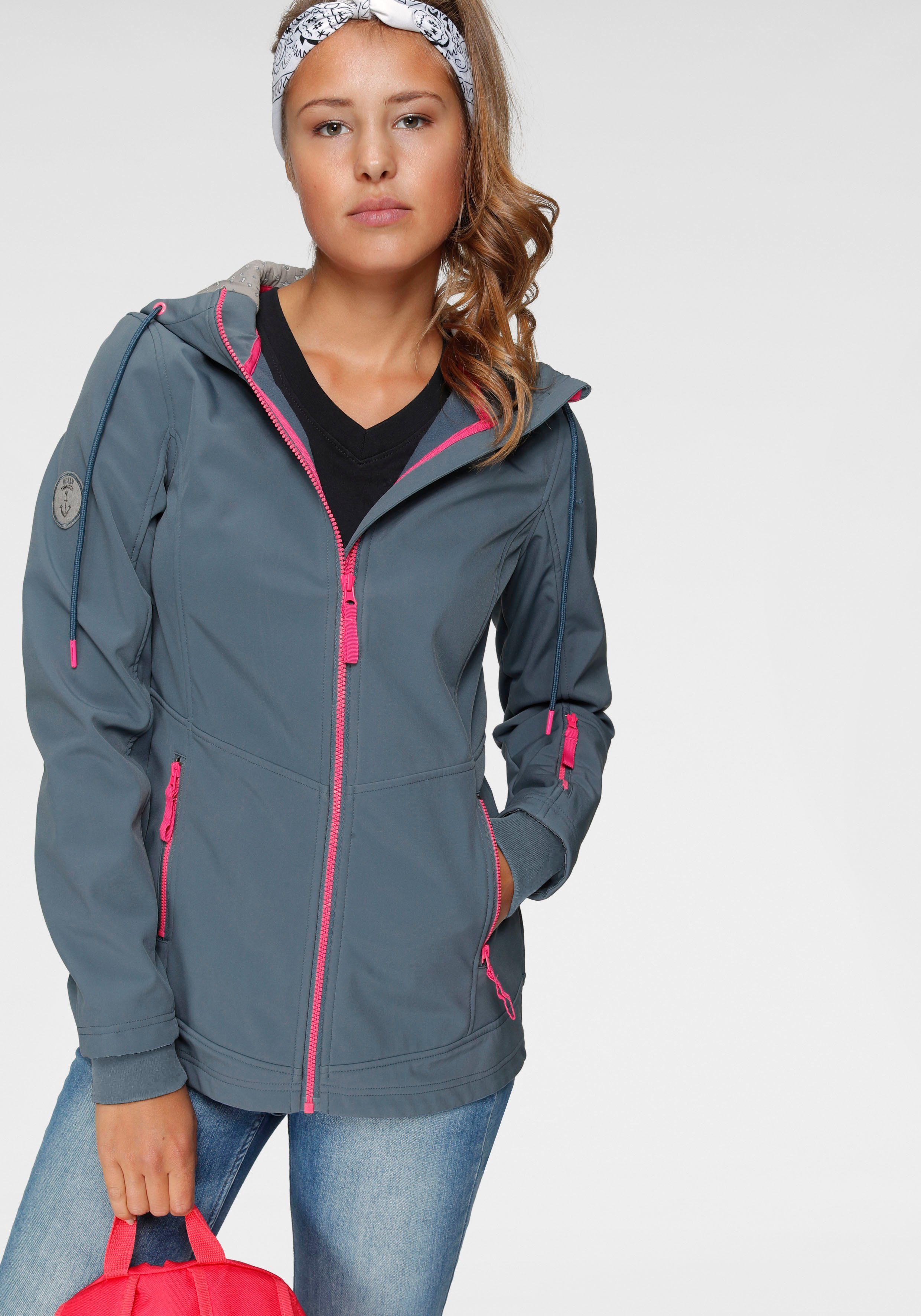 Ocean Sportswear Softshelljacke aus recyceltem Polyester günstig online kaufen