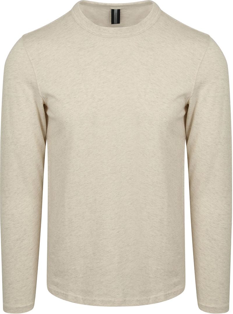 Profuomo Longsleeve T-Shirt Ecru - Größe XL günstig online kaufen