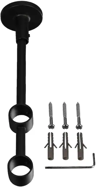 Liedeco Doppelträger, Gardinenstangen, (1-St), für Gardinenstangen günstig online kaufen