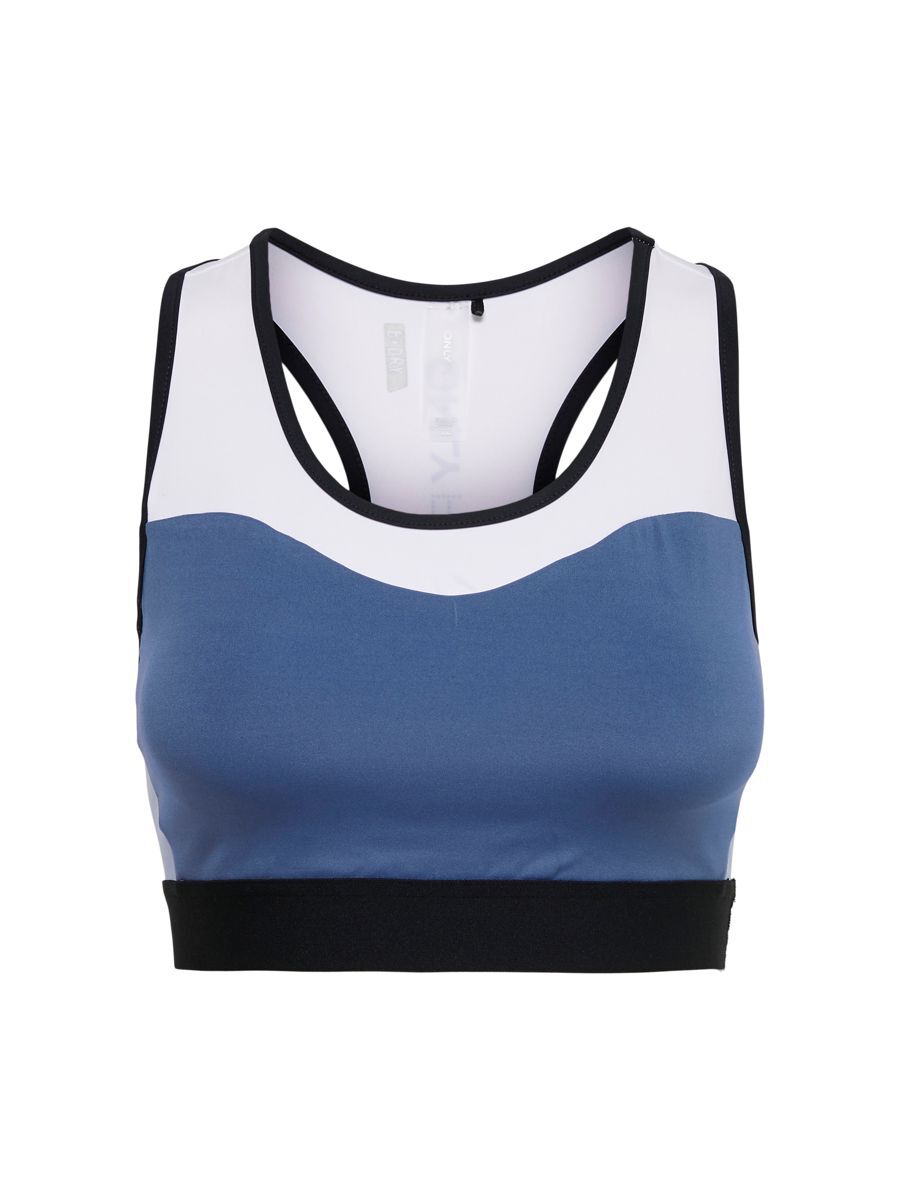 ONLY Kontrastfarbiger Sport-bh Damen Black; Blue; White günstig online kaufen
