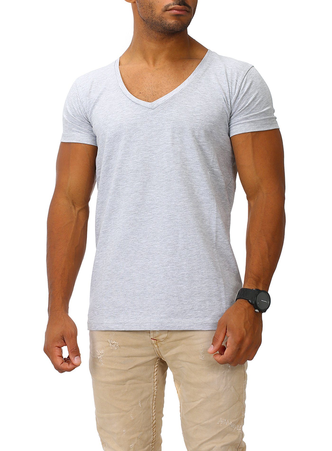 Joe Franks T-Shirt (1-tlg) mit tiefem günstig online kaufen