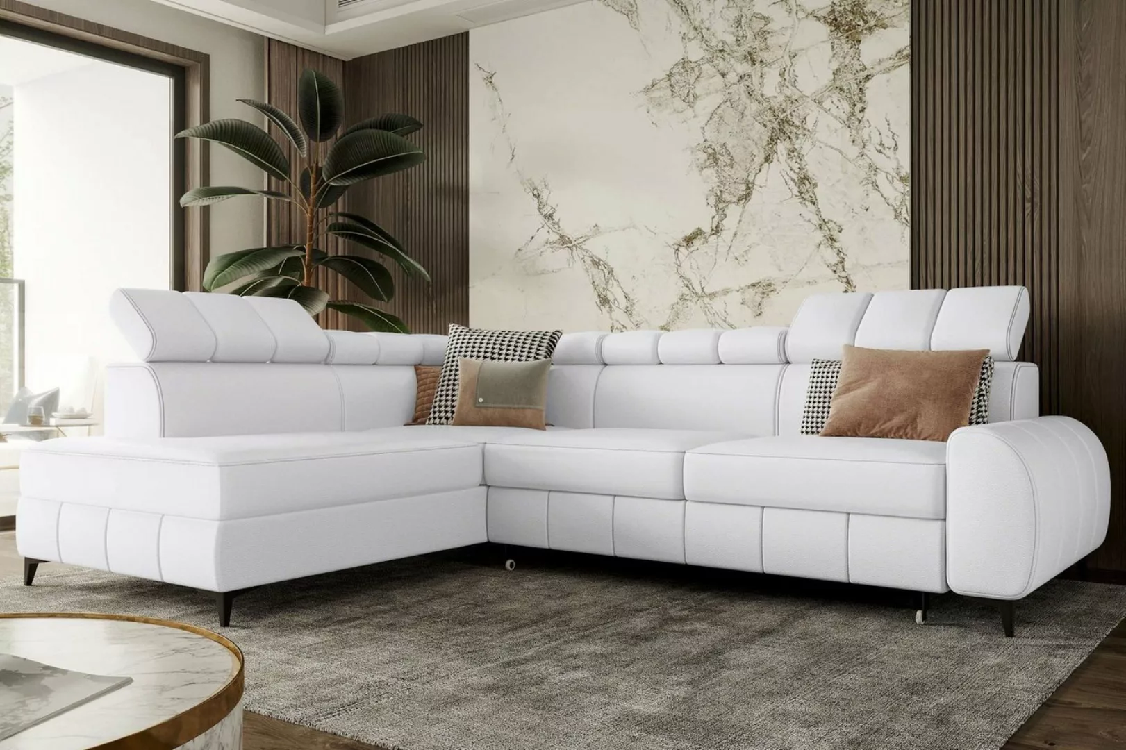 Stylefy Ecksofa Lyna, L-Form, Eckcouch, Ottomane links oder rechts bestellb günstig online kaufen