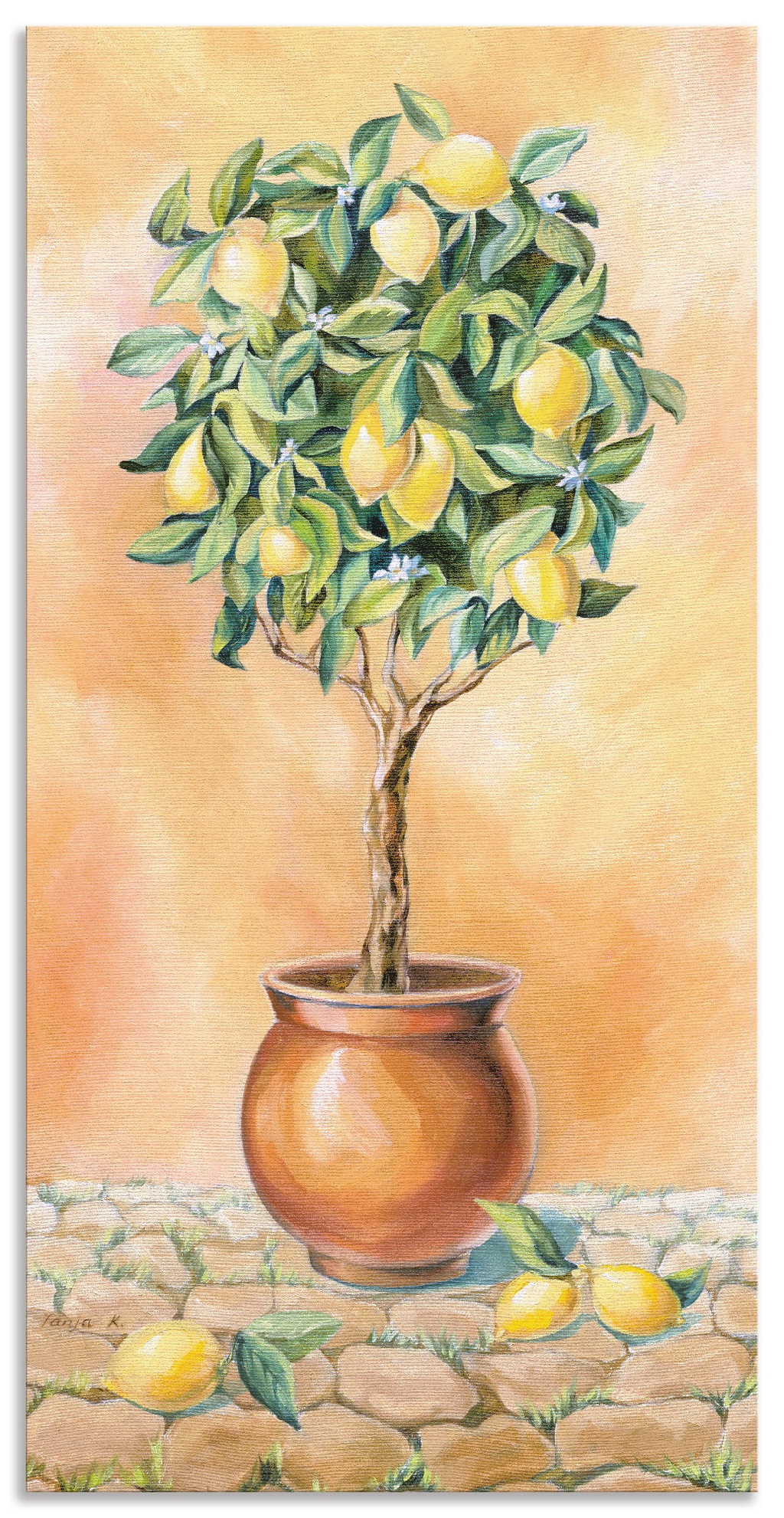 Artland Wandbild "Zitronenbaum I", Pflanzen, (1 St.), als Alubild, Outdoorb günstig online kaufen