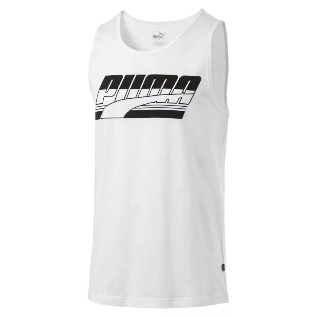 Puma Rebel Ärmelloses T-shirt S Puma White günstig online kaufen